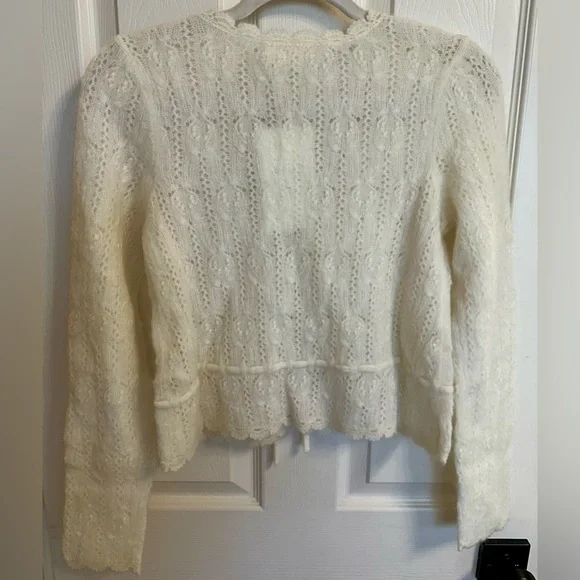 Sezane Elise Cream Cardigan in Size S - NWT - Picture 6 of 7